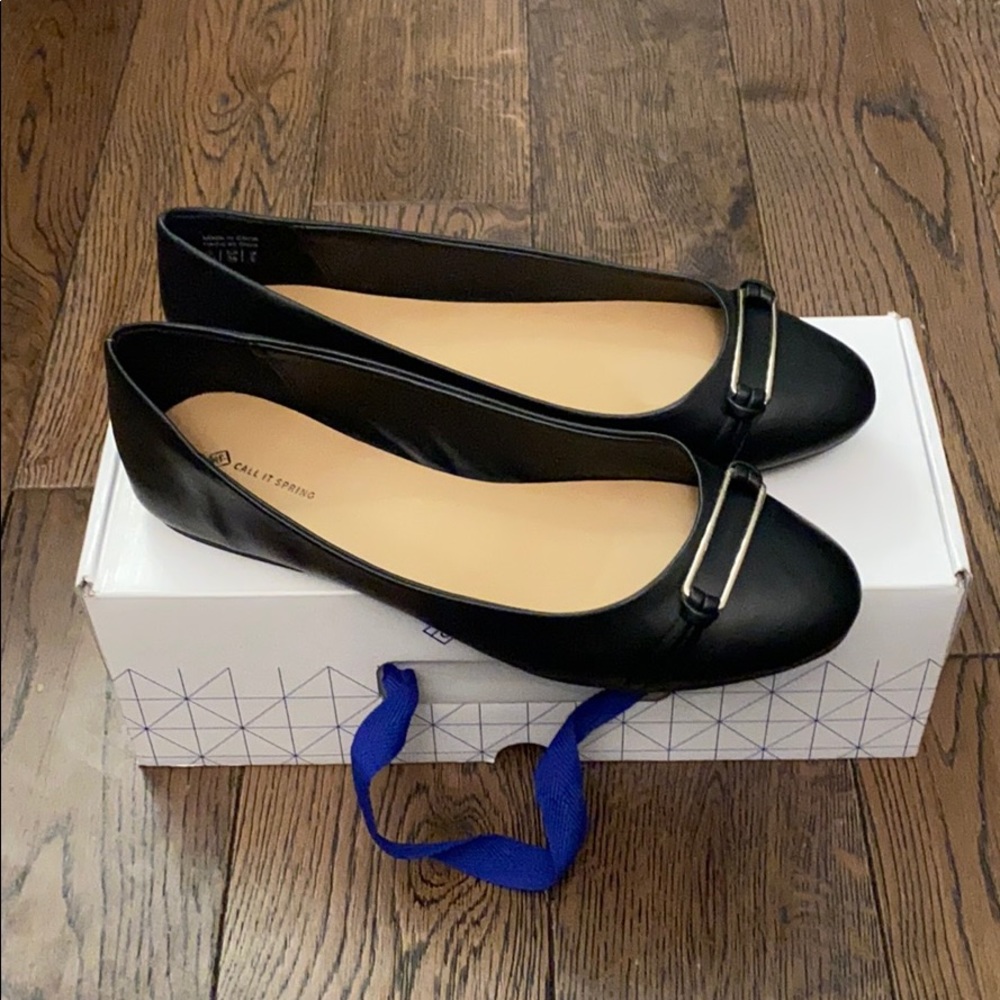 Black flats